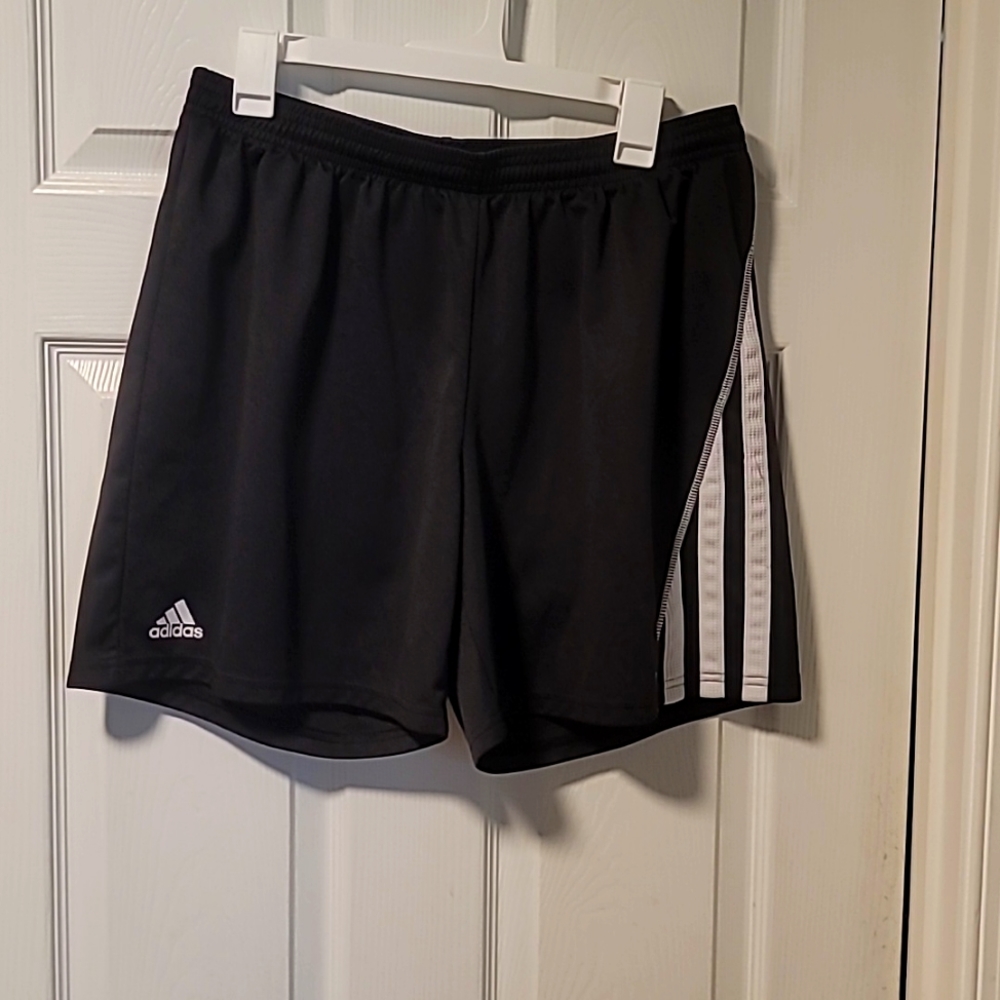 Adidas, size XL, black athletic shorts